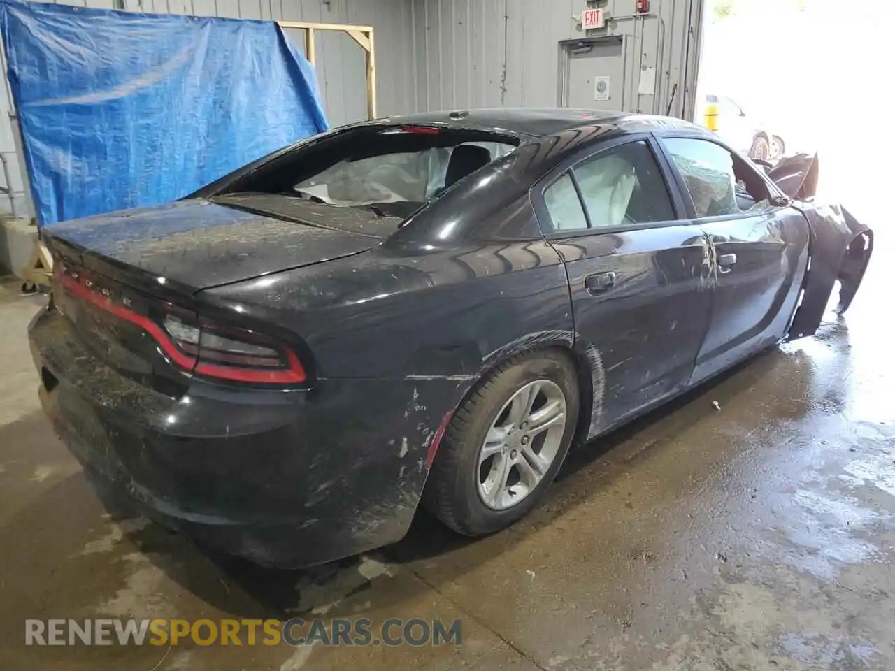 3 Photograph of a damaged car 2C3CDXBG7MH638837 DODGE CHARGER 2021