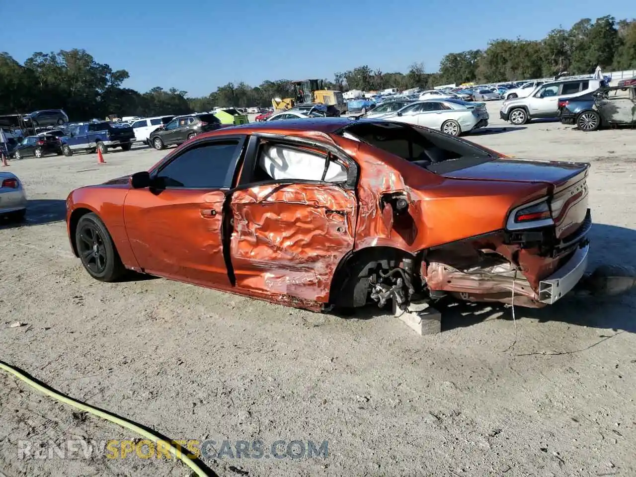 2 Photograph of a damaged car 2C3CDXBG7MH642712 DODGE CHARGER 2021