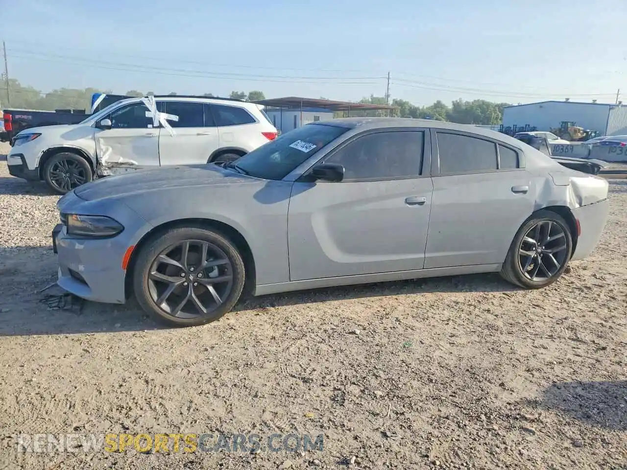 1 Photograph of a damaged car 2C3CDXBG7MH652186 DODGE CHARGER 2021