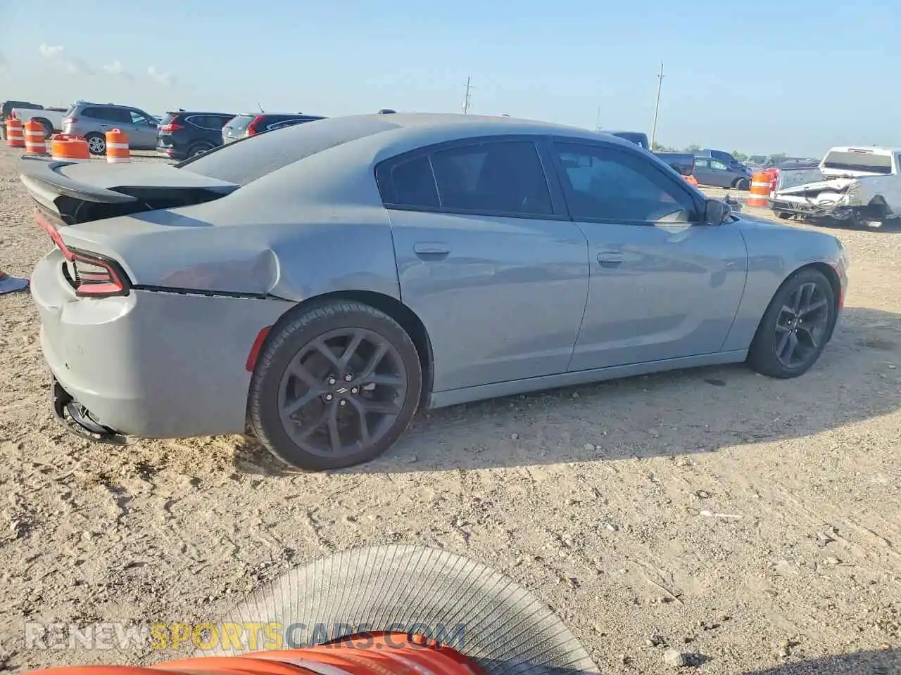 3 Photograph of a damaged car 2C3CDXBG7MH652186 DODGE CHARGER 2021