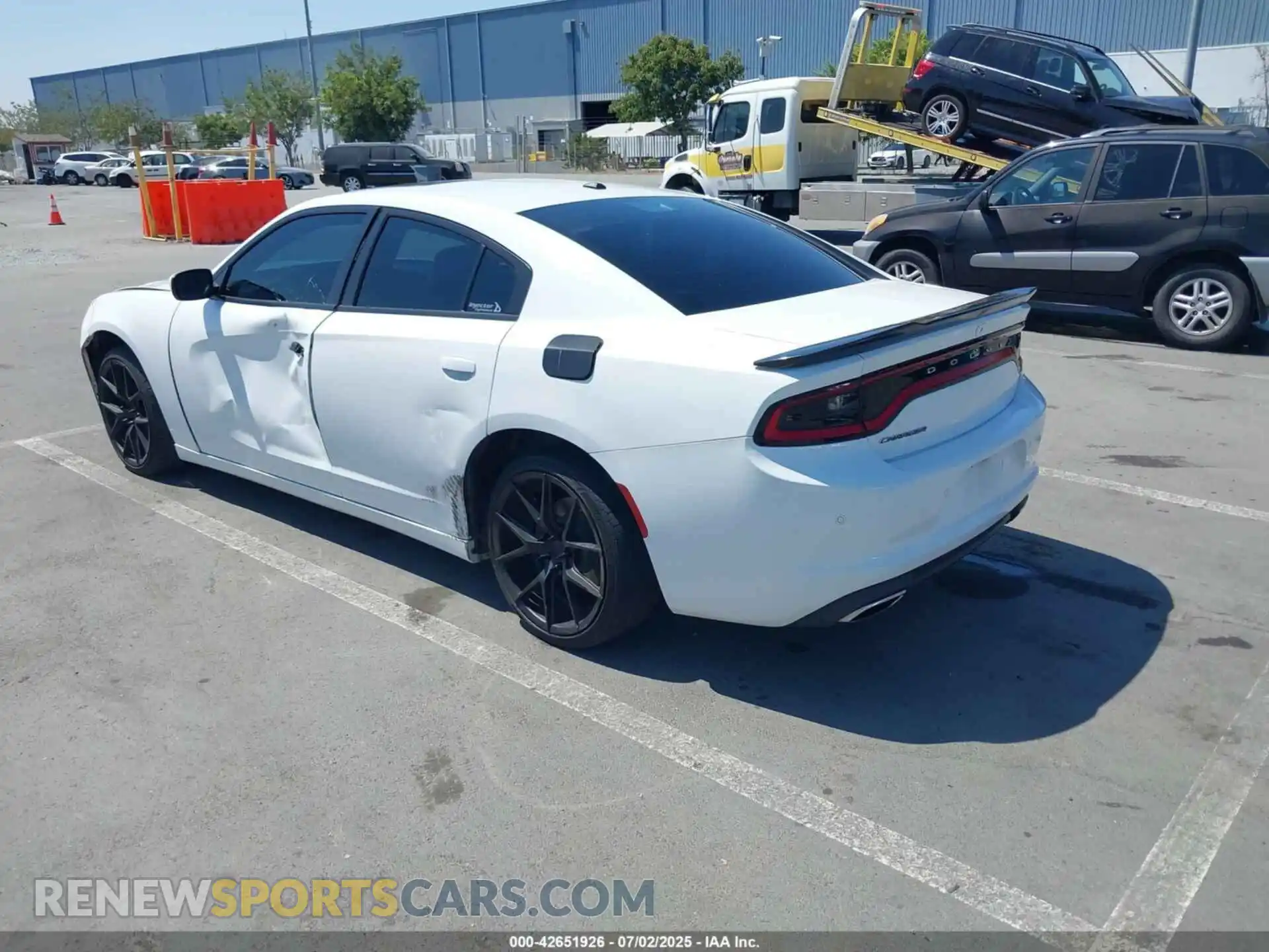 3 Photograph of a damaged car 2C3CDXBG8MH518075 DODGE CHARGER 2021