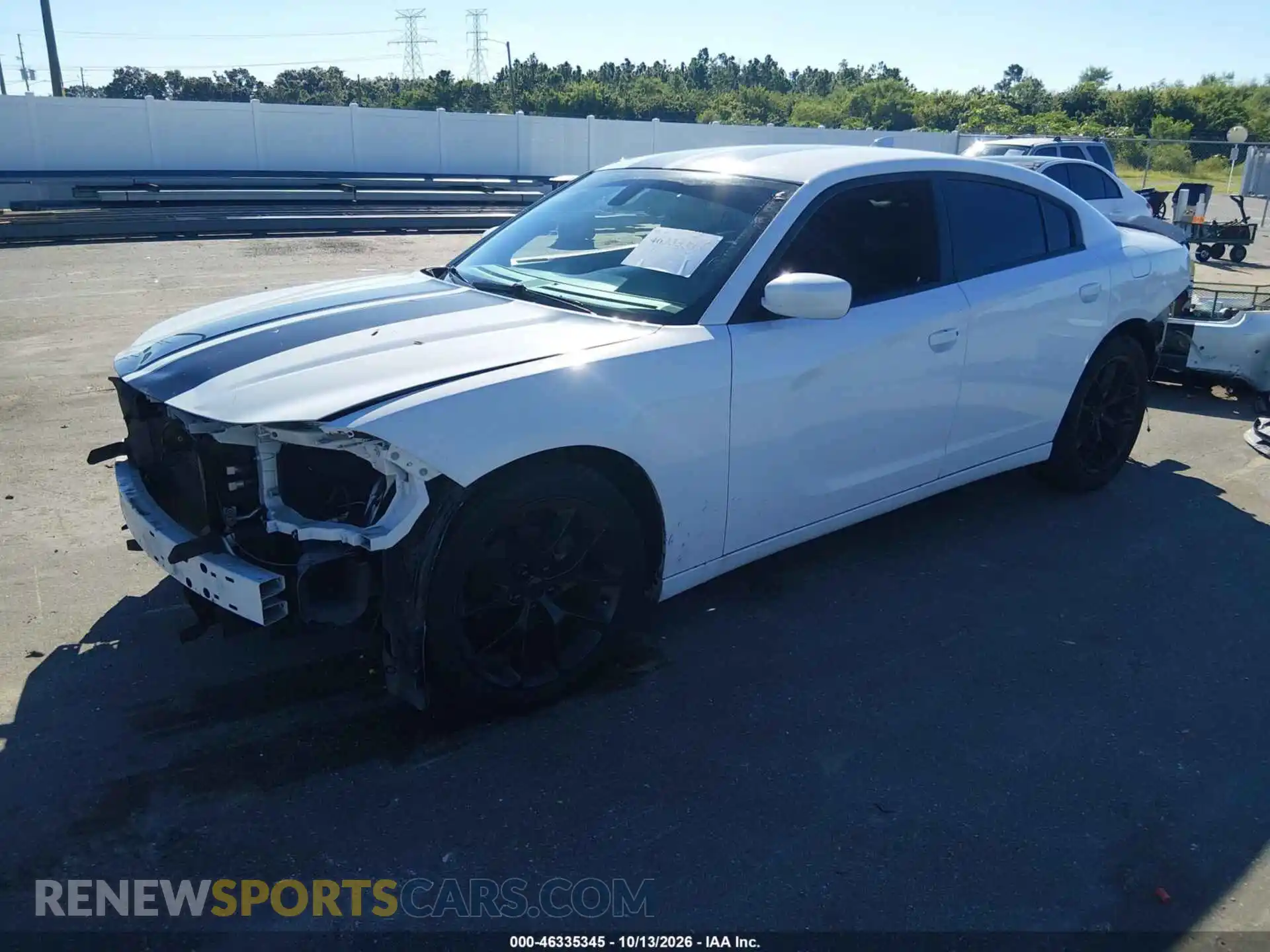 2 fotografías del automóvil dañado 2C3CDXBG8MH525110 DODGE CHARGER 2021