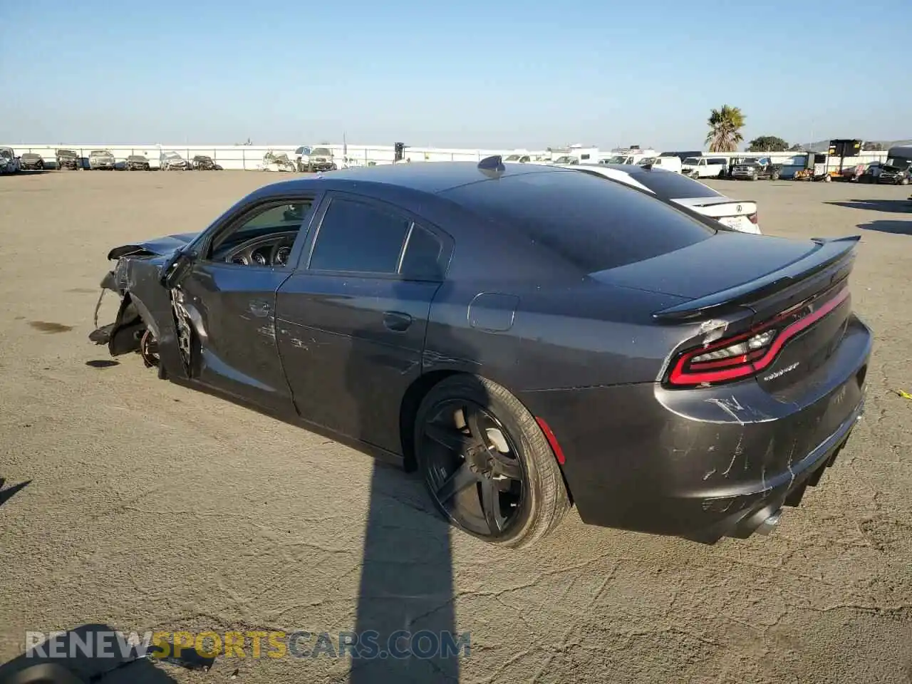 2 Photograph of a damaged car 2C3CDXBG8MH622887 DODGE CHARGER 2021