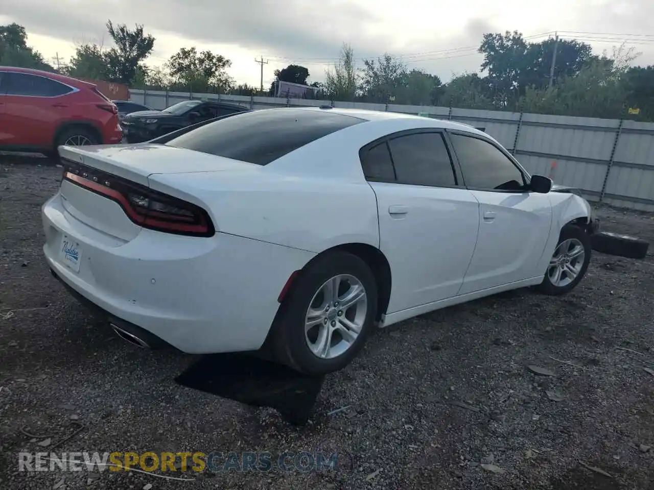 3 Photograph of a damaged car 2C3CDXBG8MH624509 DODGE CHARGER 2021