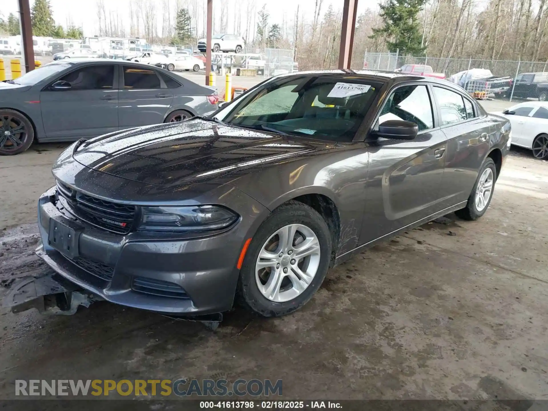 2 Photograph of a damaged car 2C3CDXBG8MH624946 DODGE CHARGER 2021