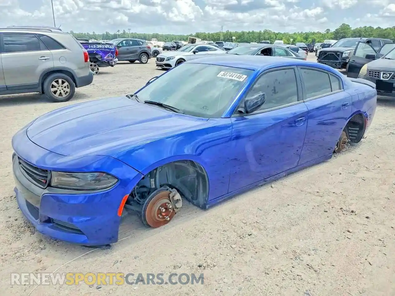 1 Фотография поврежденного автомобиля 2C3CDXBG8MH678764 DODGE CHARGER 2021