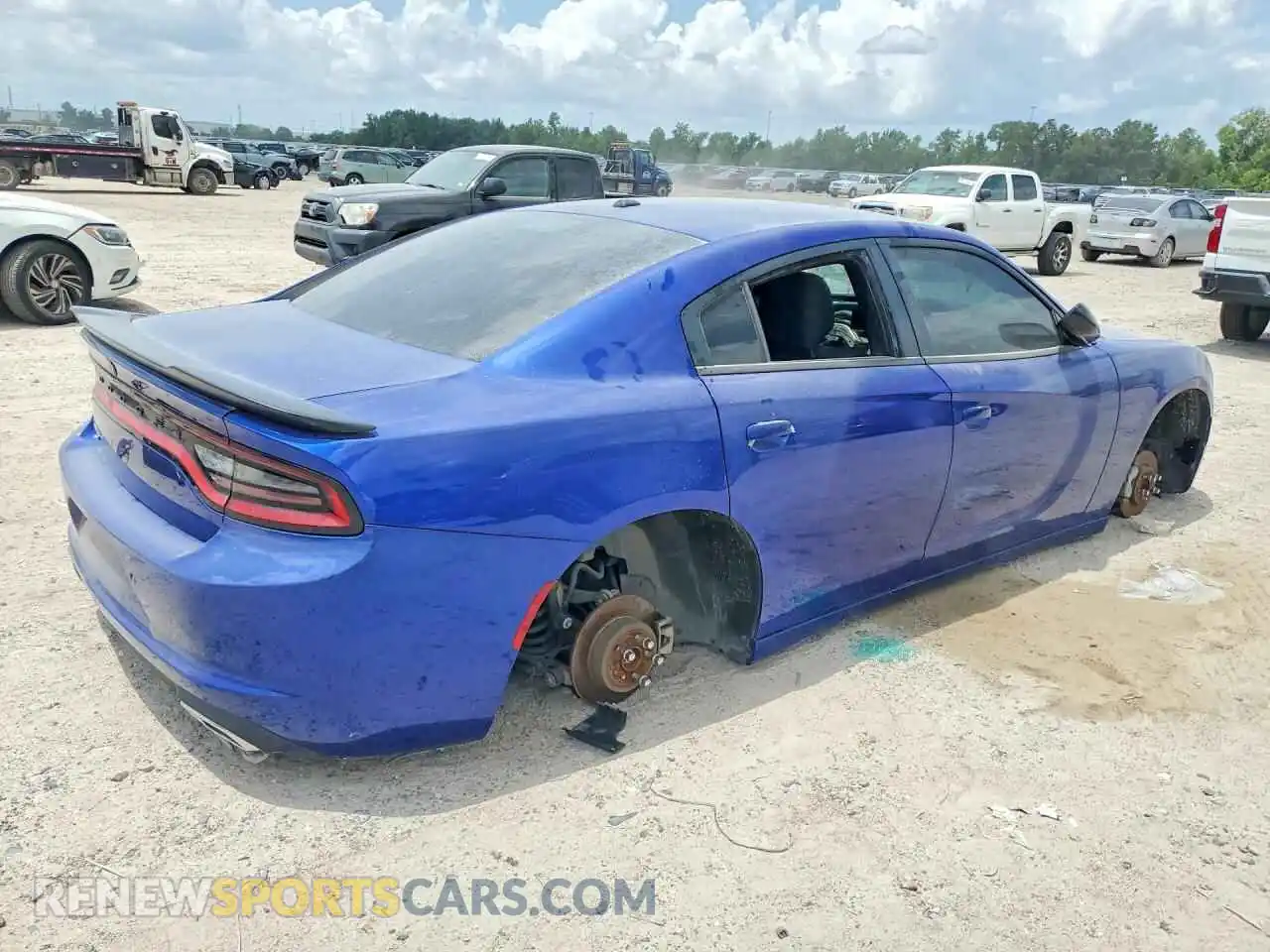 3 Фотография поврежденного автомобиля 2C3CDXBG8MH678764 DODGE CHARGER 2021