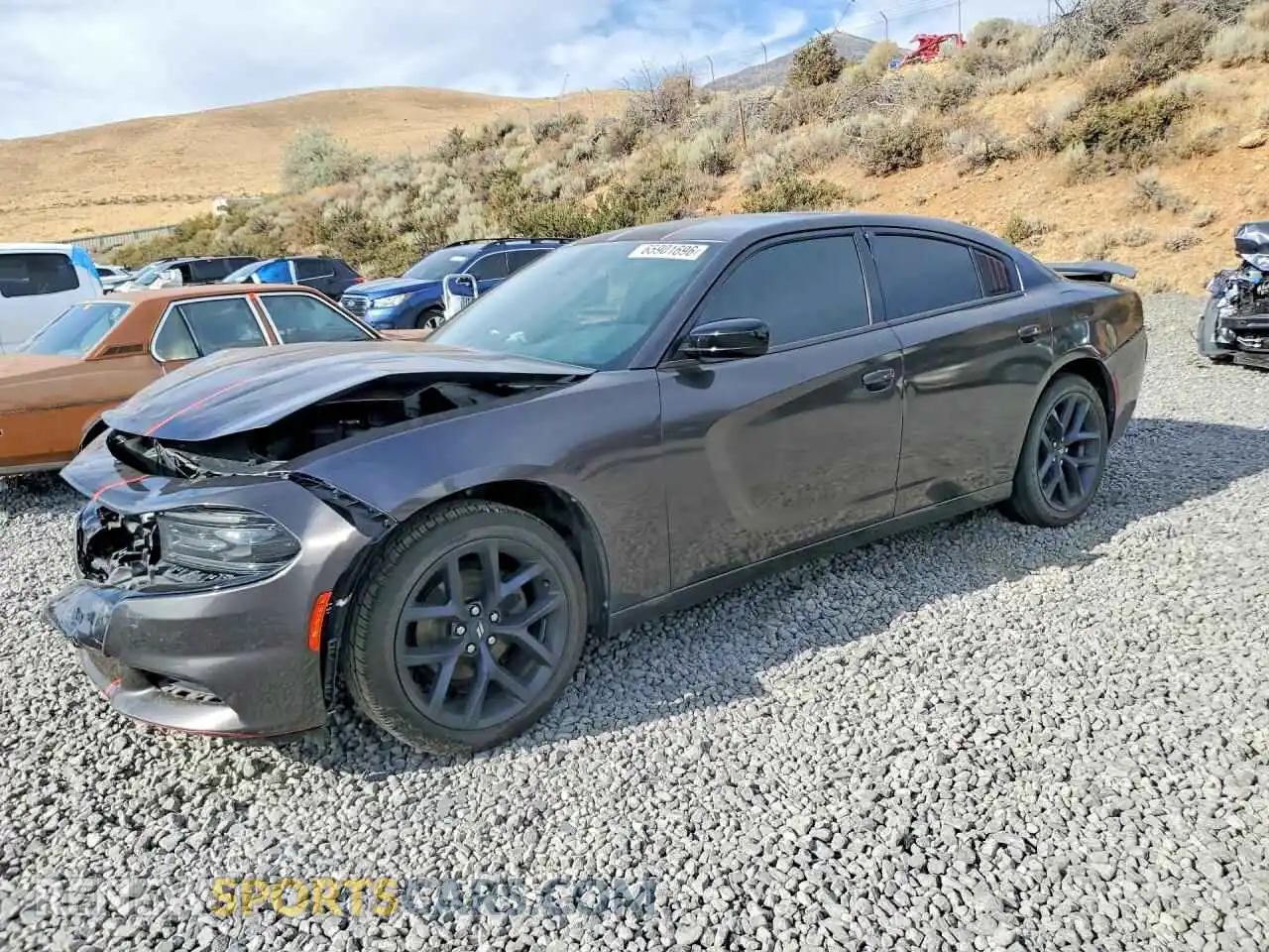 1 Фотография поврежденного автомобиля 2C3CDXBG9MH504797 DODGE CHARGER 2021