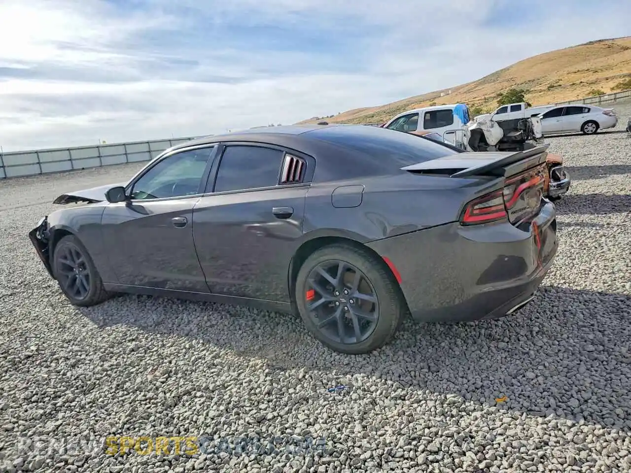 2 Фотография поврежденного автомобиля 2C3CDXBG9MH504797 DODGE CHARGER 2021