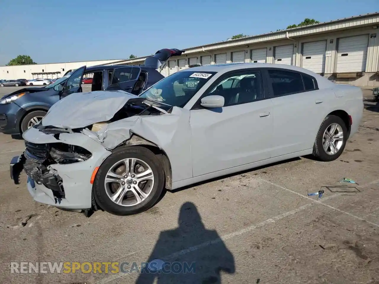 1 Photograph of a damaged car 2C3CDXBG9MH580892 DODGE CHARGER 2021