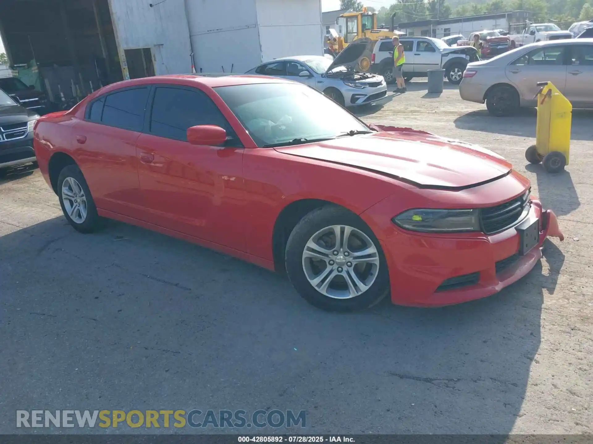 1 Фотография поврежденного автомобиля 2C3CDXBG9MH628388 DODGE CHARGER 2021