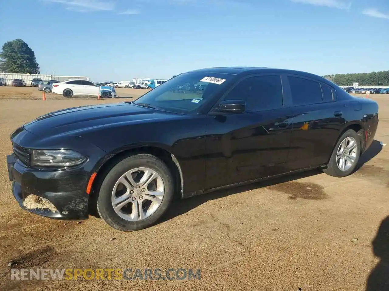 1 Photograph of a damaged car 2C3CDXBG9MH638855 DODGE CHARGER 2021