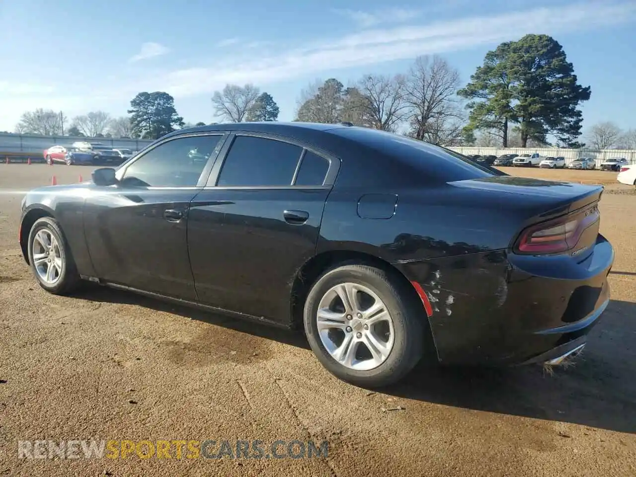 2 Photograph of a damaged car 2C3CDXBG9MH638855 DODGE CHARGER 2021