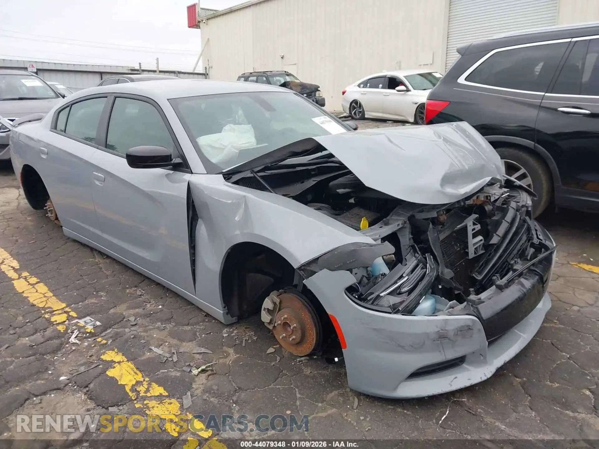 1 Photograph of a damaged car 2C3CDXBG9MH643991 DODGE CHARGER 2021