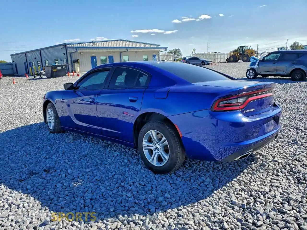 2 Photograph of a damaged car 2C3CDXBG9MH659706 DODGE CHARGER 2021