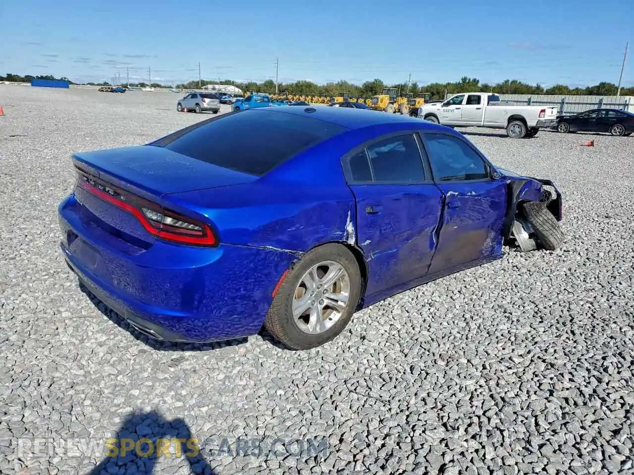 3 Photograph of a damaged car 2C3CDXBG9MH659706 DODGE CHARGER 2021