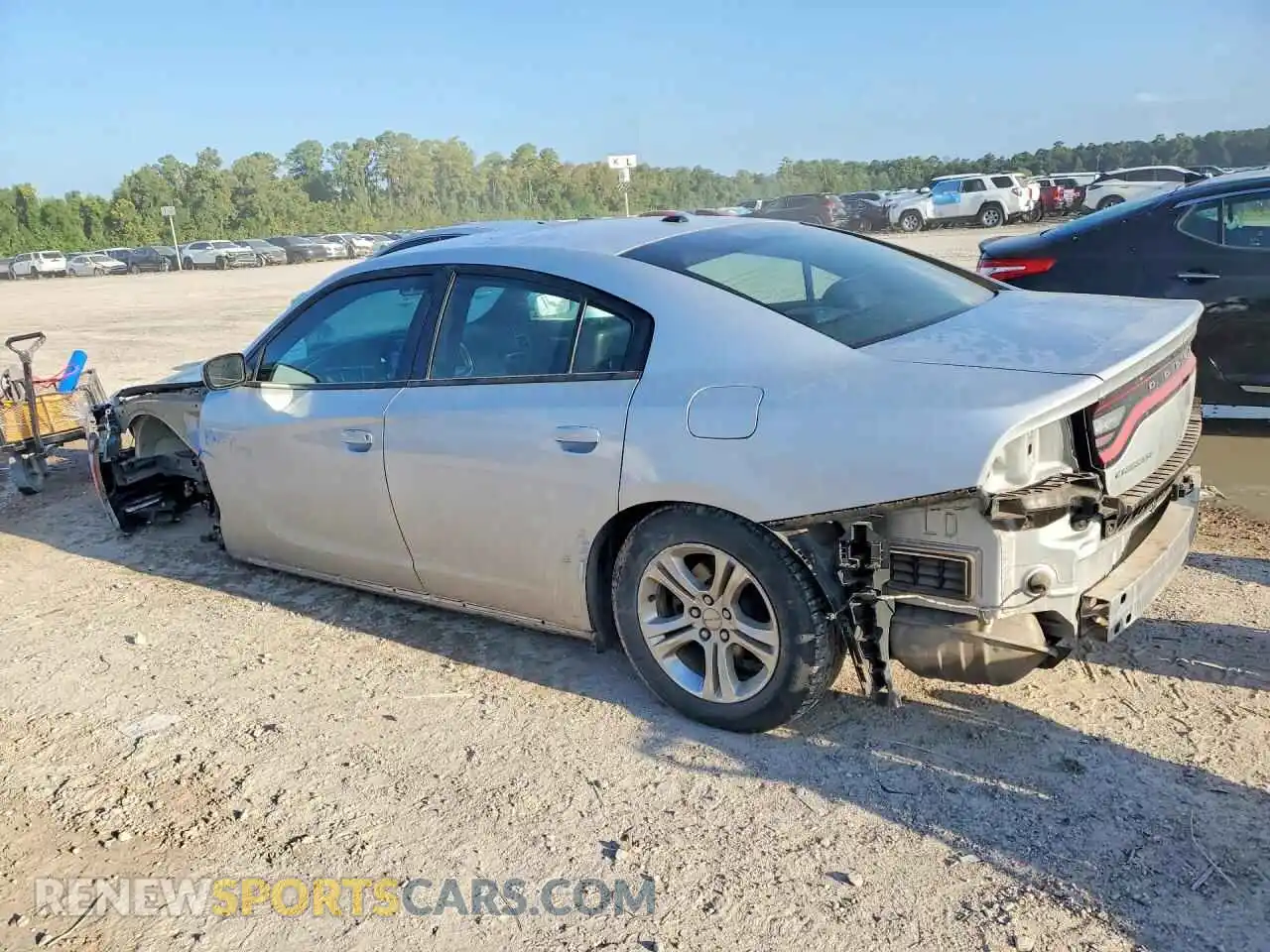 2 Photograph of a damaged car 2C3CDXBG9MH667921 DODGE CHARGER 2021
