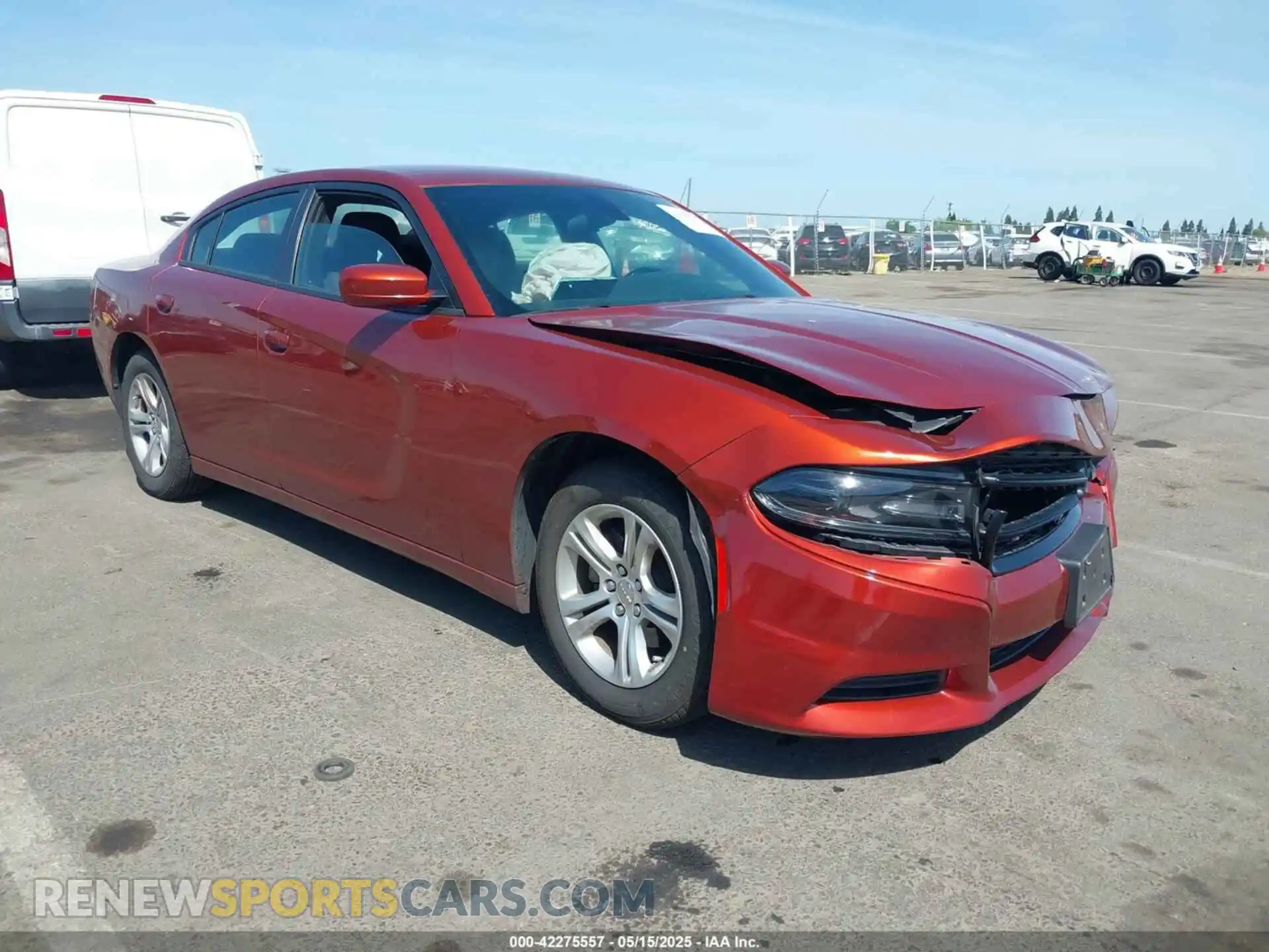 1 Photograph of a damaged car 2C3CDXBG9MH674755 DODGE CHARGER 2021