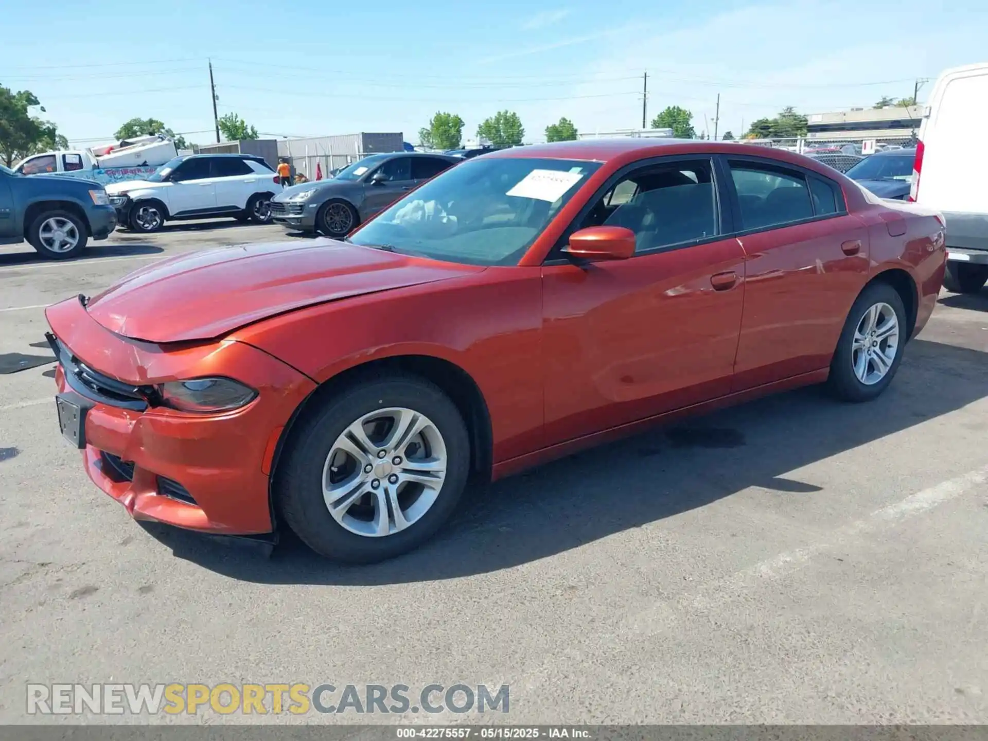 2 Photograph of a damaged car 2C3CDXBG9MH674755 DODGE CHARGER 2021