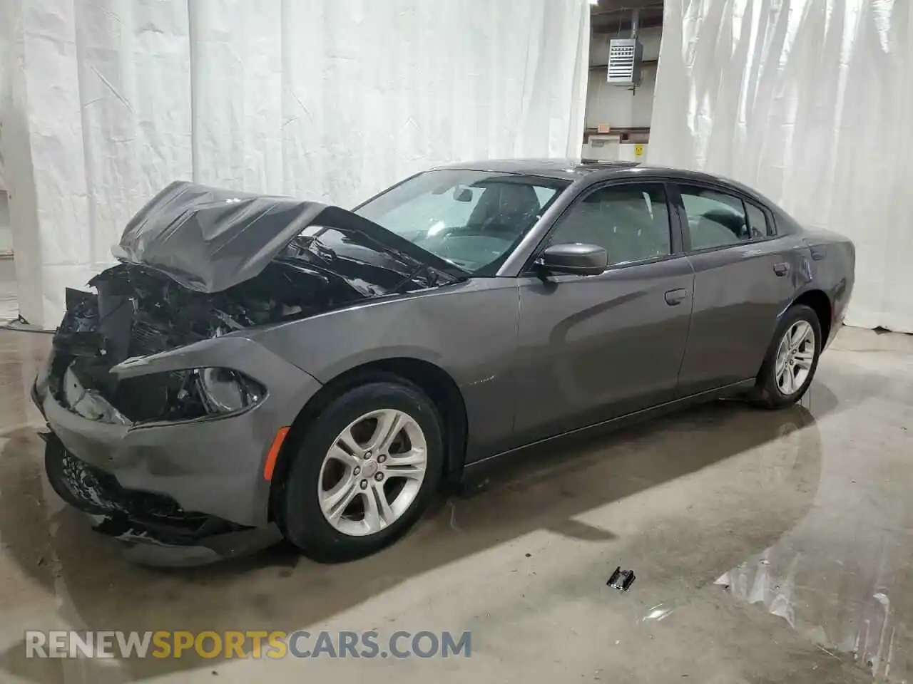 1 Photograph of a damaged car 2C3CDXBGXMH511144 DODGE CHARGER 2021
