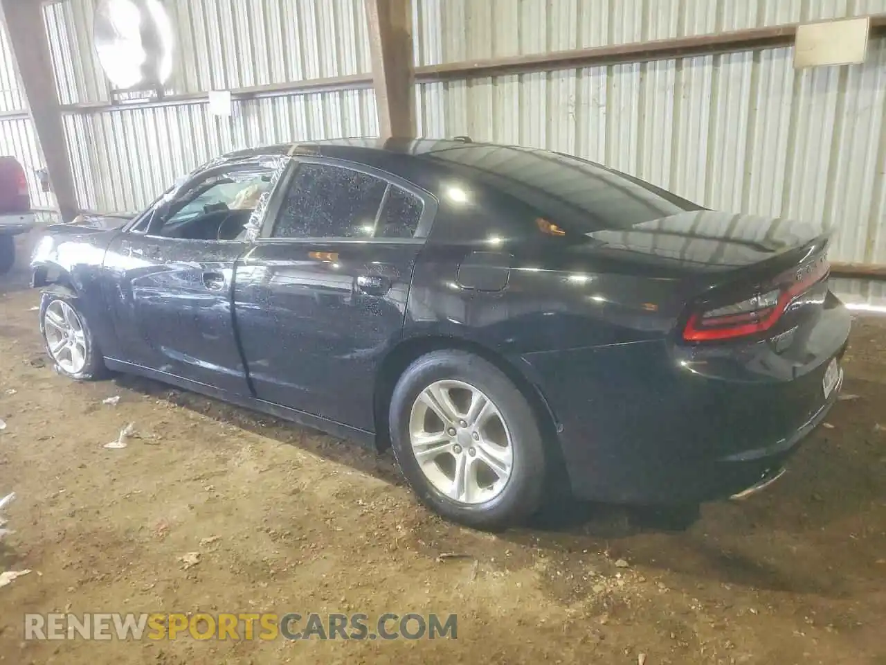 2 fotografías del automóvil dañado 2C3CDXBGXMH514934 DODGE CHARGER 2021