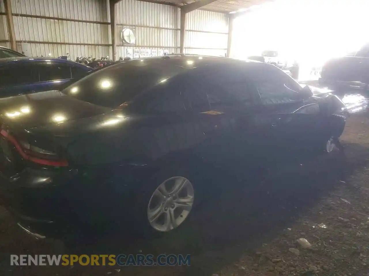 3 fotografías del automóvil dañado 2C3CDXBGXMH514934 DODGE CHARGER 2021