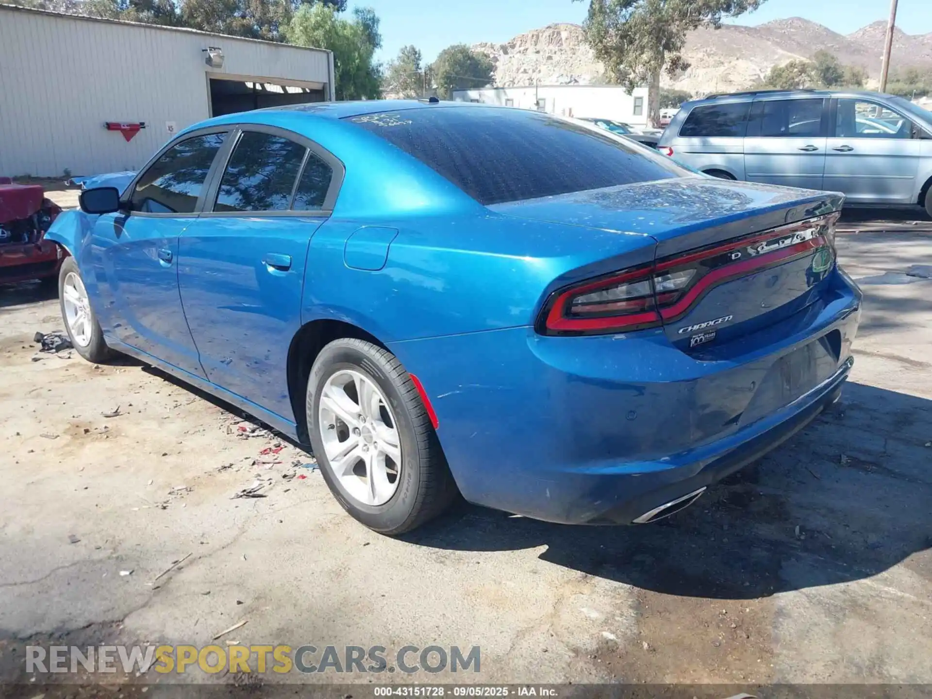 3 Photograph of a damaged car 2C3CDXBGXMH530275 DODGE CHARGER 2021