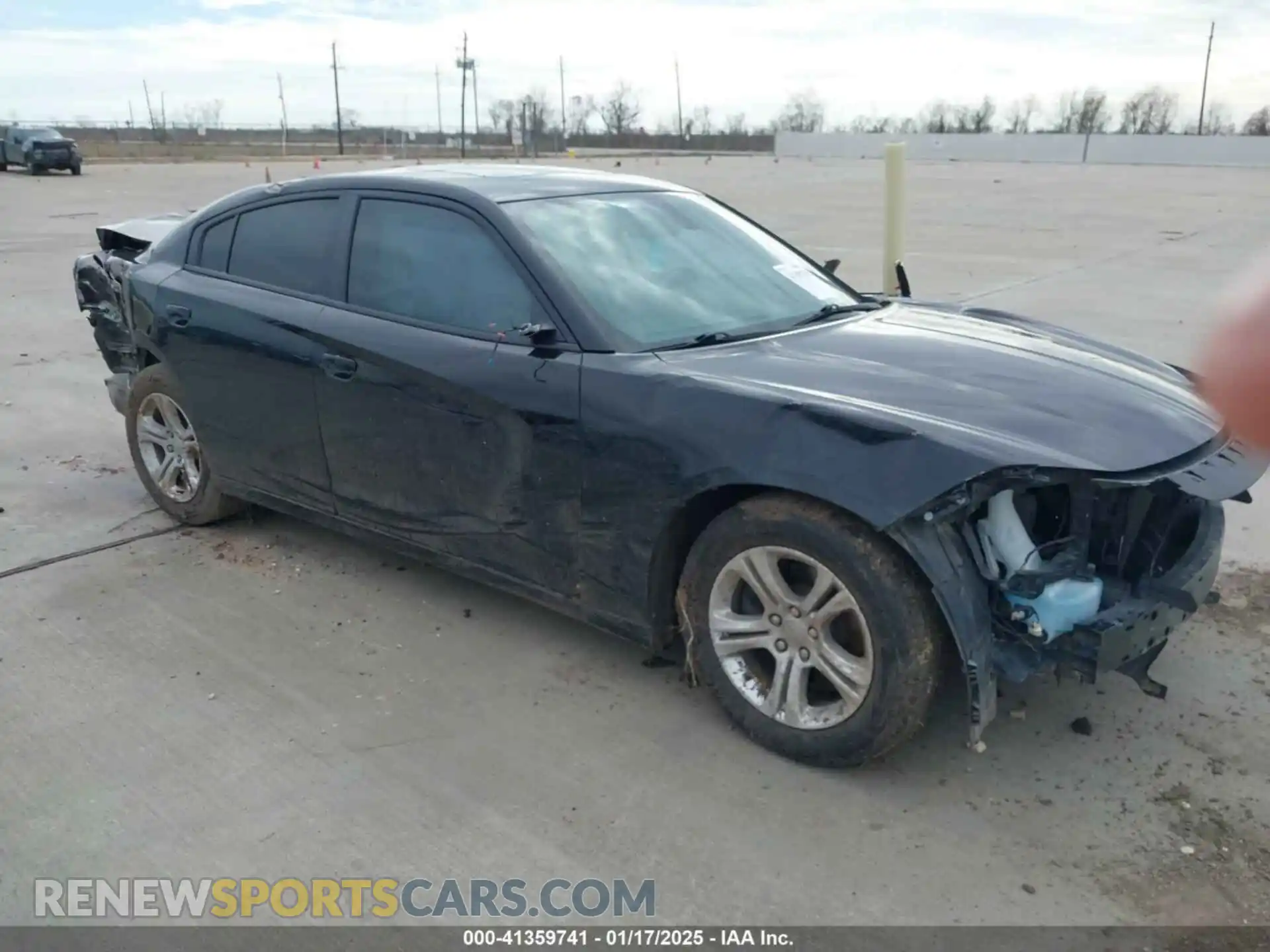 1 Photograph of a damaged car 2C3CDXBGXMH539560 DODGE CHARGER 2021