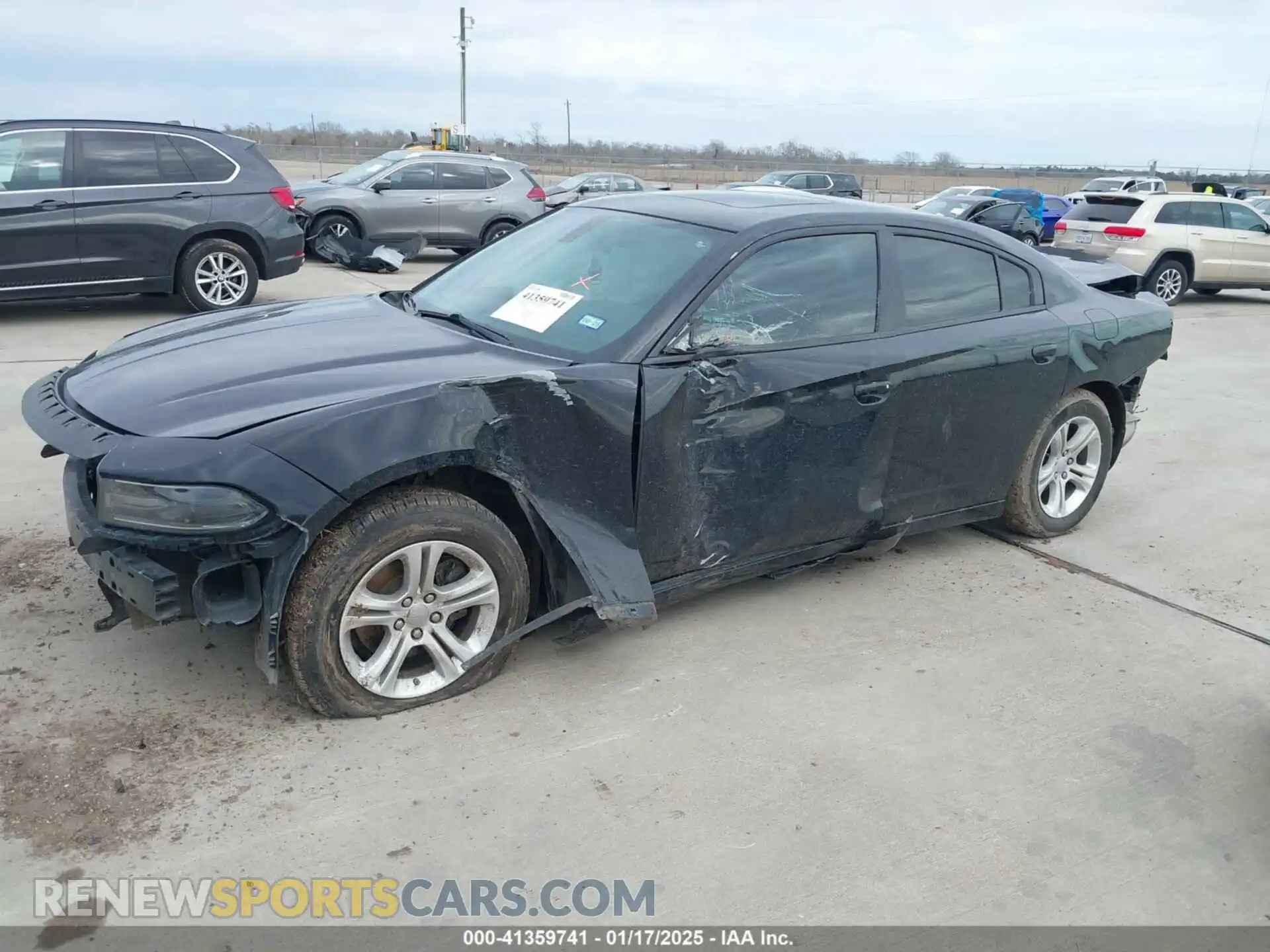 2 Photograph of a damaged car 2C3CDXBGXMH539560 DODGE CHARGER 2021