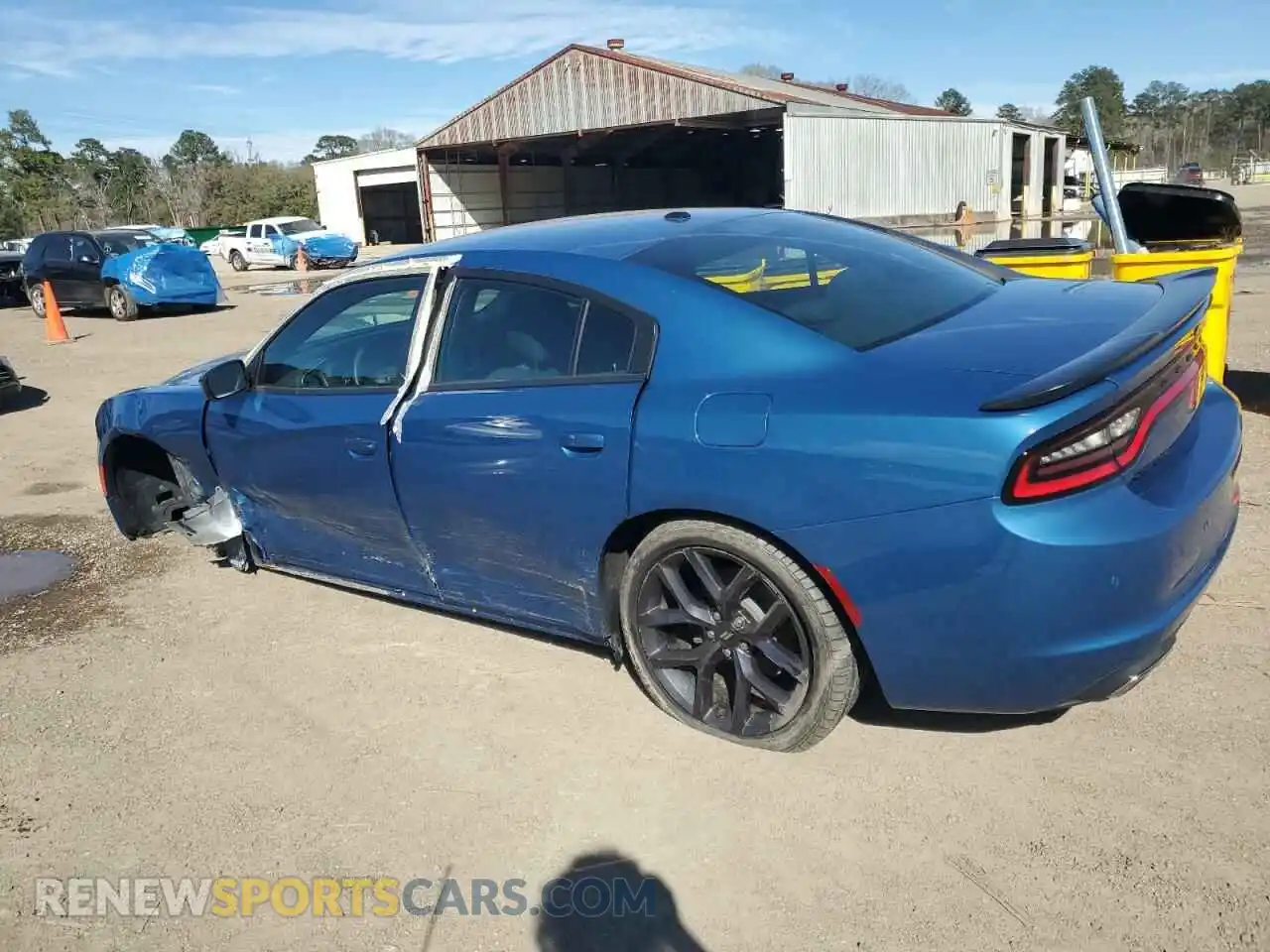 2 Photograph of a damaged car 2C3CDXBGXMH544984 DODGE CHARGER 2021