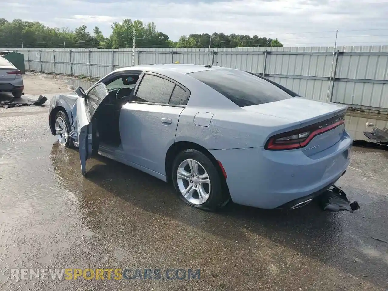 2 Photograph of a damaged car 2C3CDXBGXMH548095 DODGE CHARGER 2021