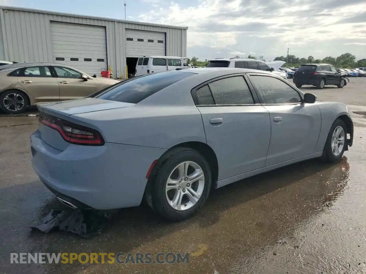 3 Photograph of a damaged car 2C3CDXBGXMH548095 DODGE CHARGER 2021