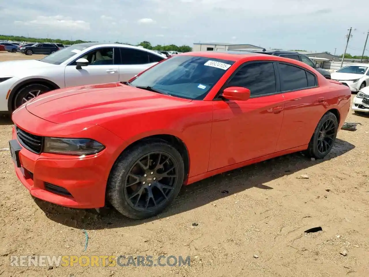 1 Photograph of a damaged car 2C3CDXBGXMH624771 DODGE CHARGER 2021