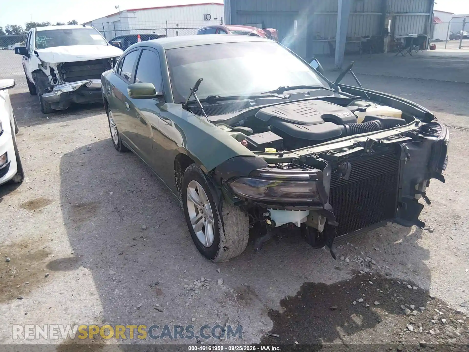 1 Photograph of a damaged car 2C3CDXBGXMH628335 DODGE CHARGER 2021