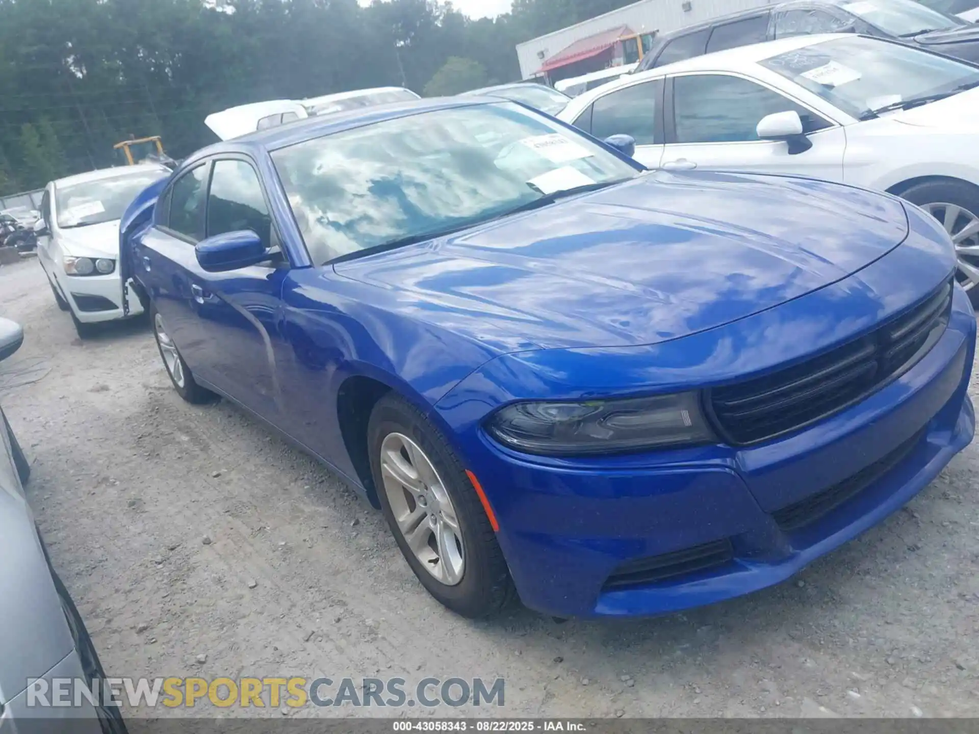1 Photograph of a damaged car 2C3CDXBGXMH632577 DODGE CHARGER 2021