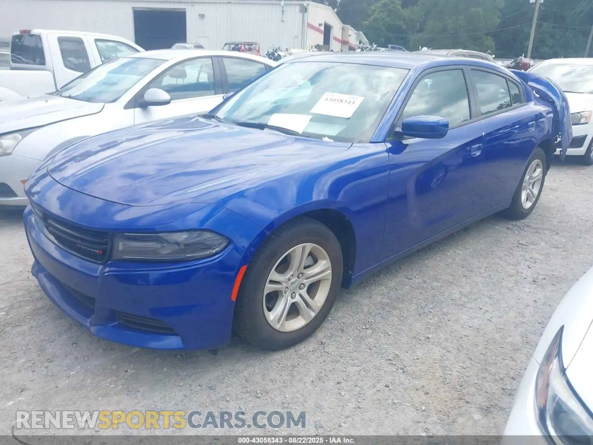2 Photograph of a damaged car 2C3CDXBGXMH632577 DODGE CHARGER 2021