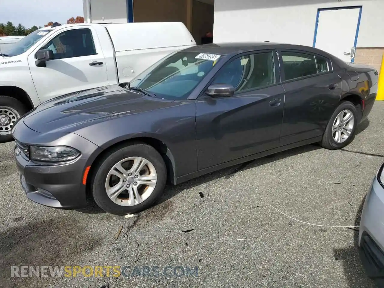 1 Photograph of a damaged car 2C3CDXBGXMH638721 DODGE CHARGER 2021