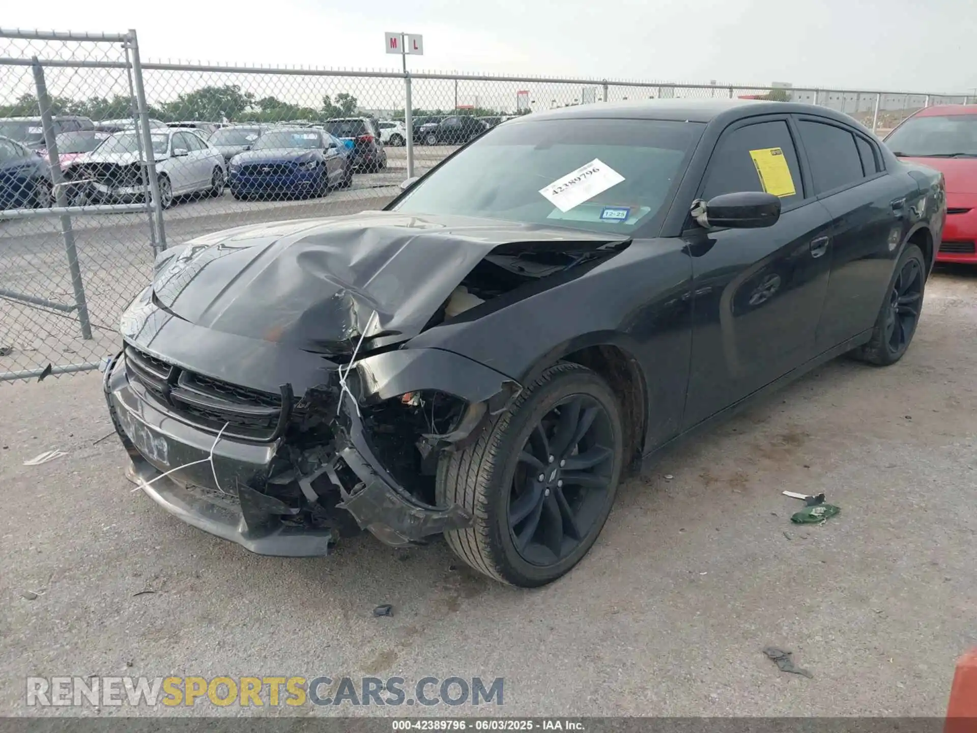 2 Фотография поврежденного автомобиля 2C3CDXBGXMH646897 DODGE CHARGER 2021