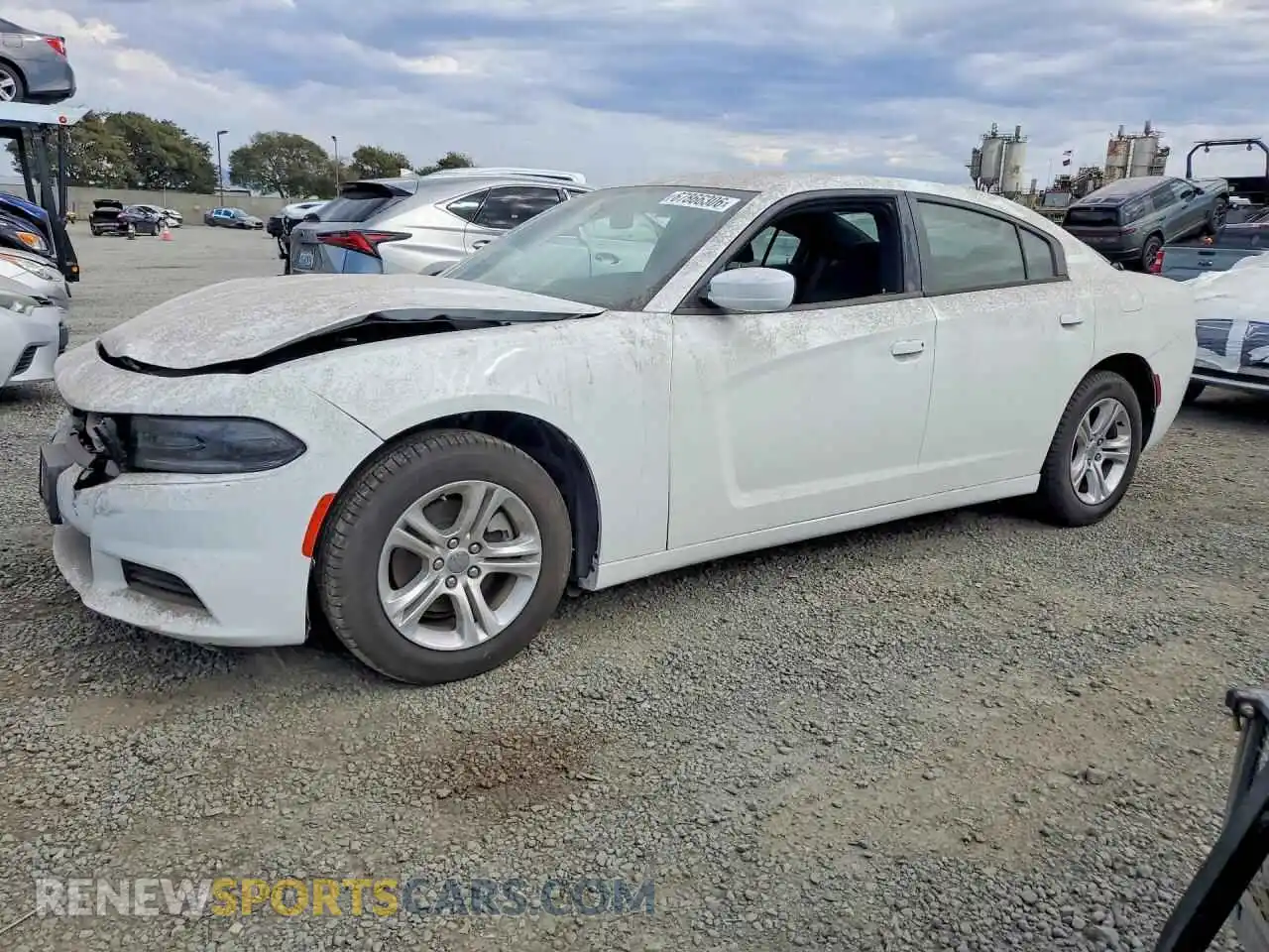 1 fotografías del automóvil dañado 2C3CDXBGXMH670956 DODGE CHARGER 2021