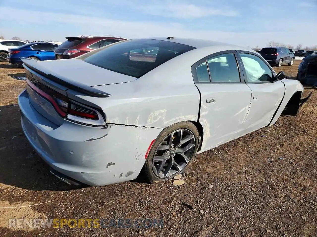 3 Photograph of a damaged car 2C3CDXBGXMH678541 DODGE CHARGER 2021