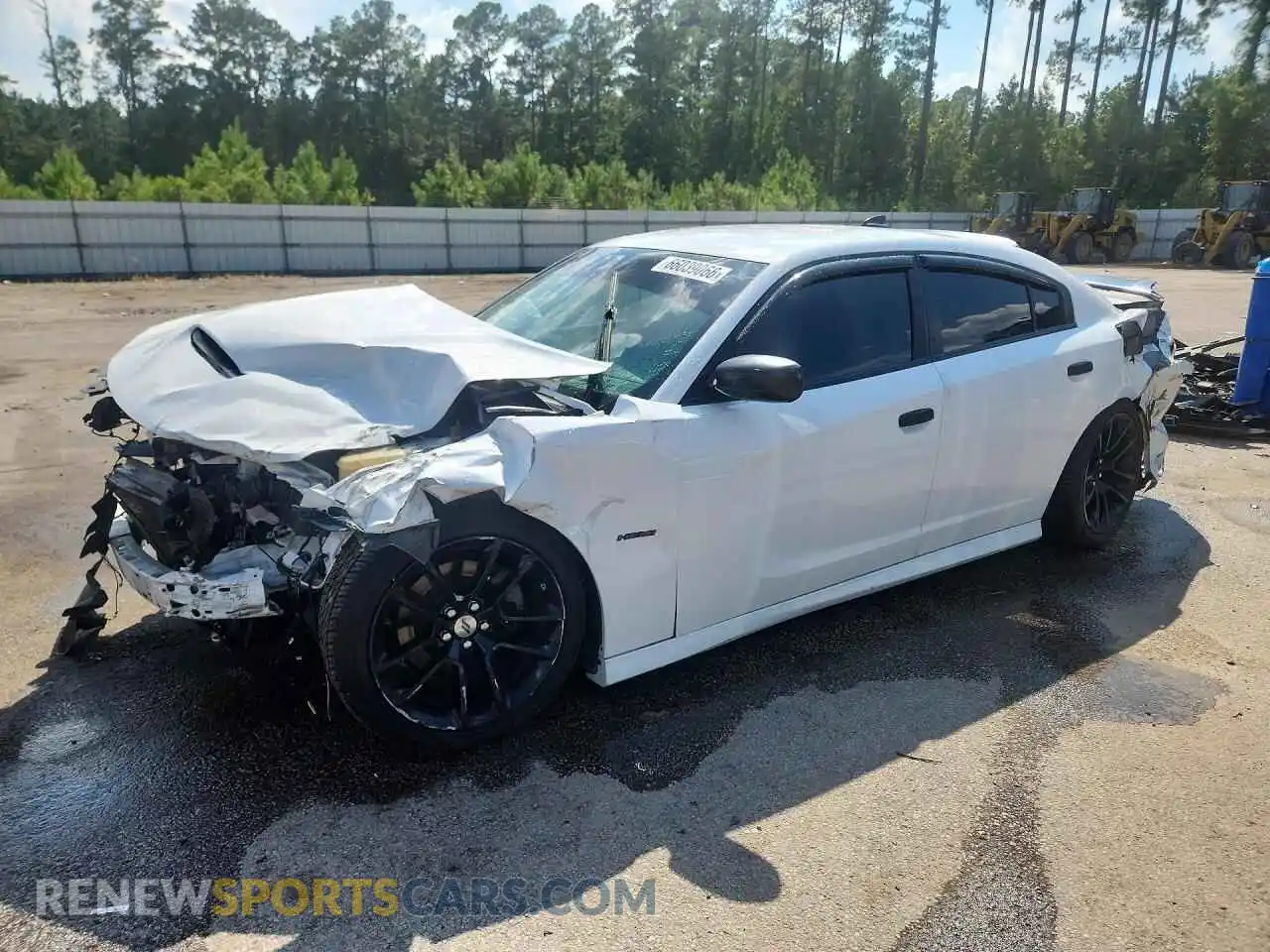 1 Photograph of a damaged car 2C3CDXCT0MH511438 DODGE CHARGER 2021