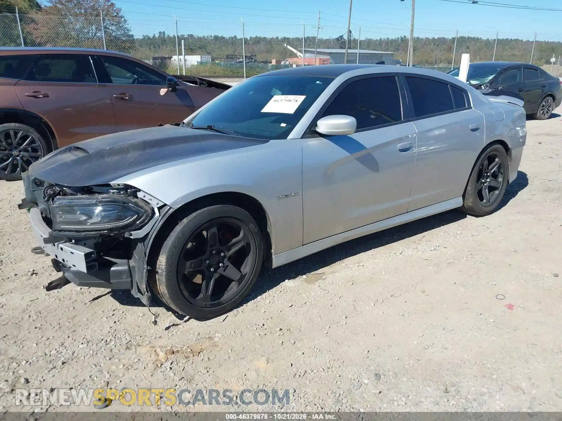 2 Фотография поврежденного автомобиля 2C3CDXCT0MH587631 DODGE CHARGER 2021