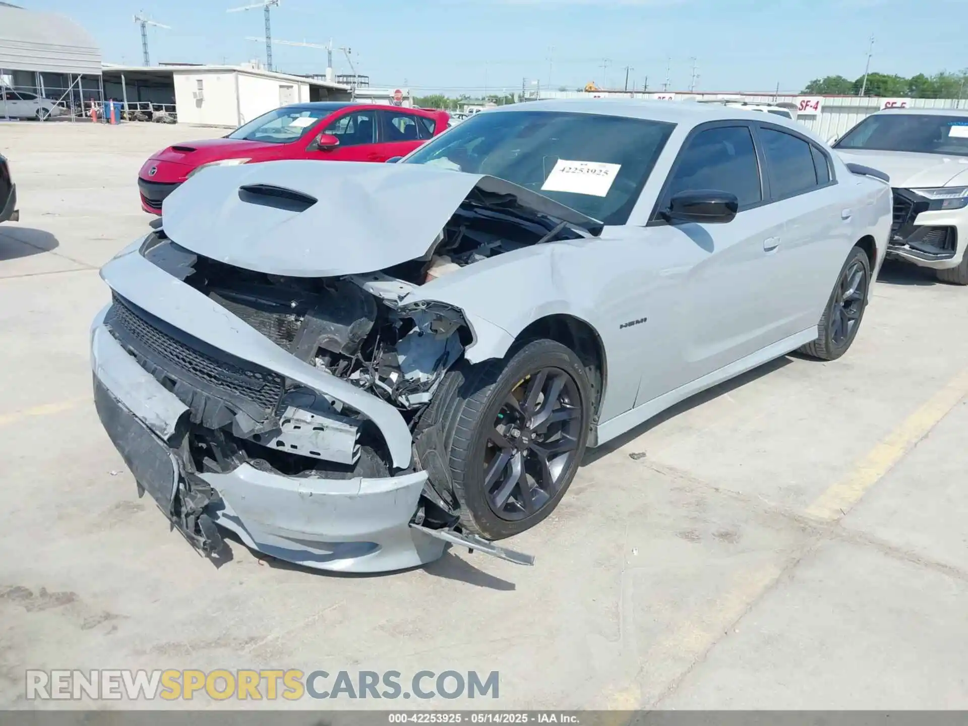 2 Photograph of a damaged car 2C3CDXCT0MH602127 DODGE CHARGER 2021