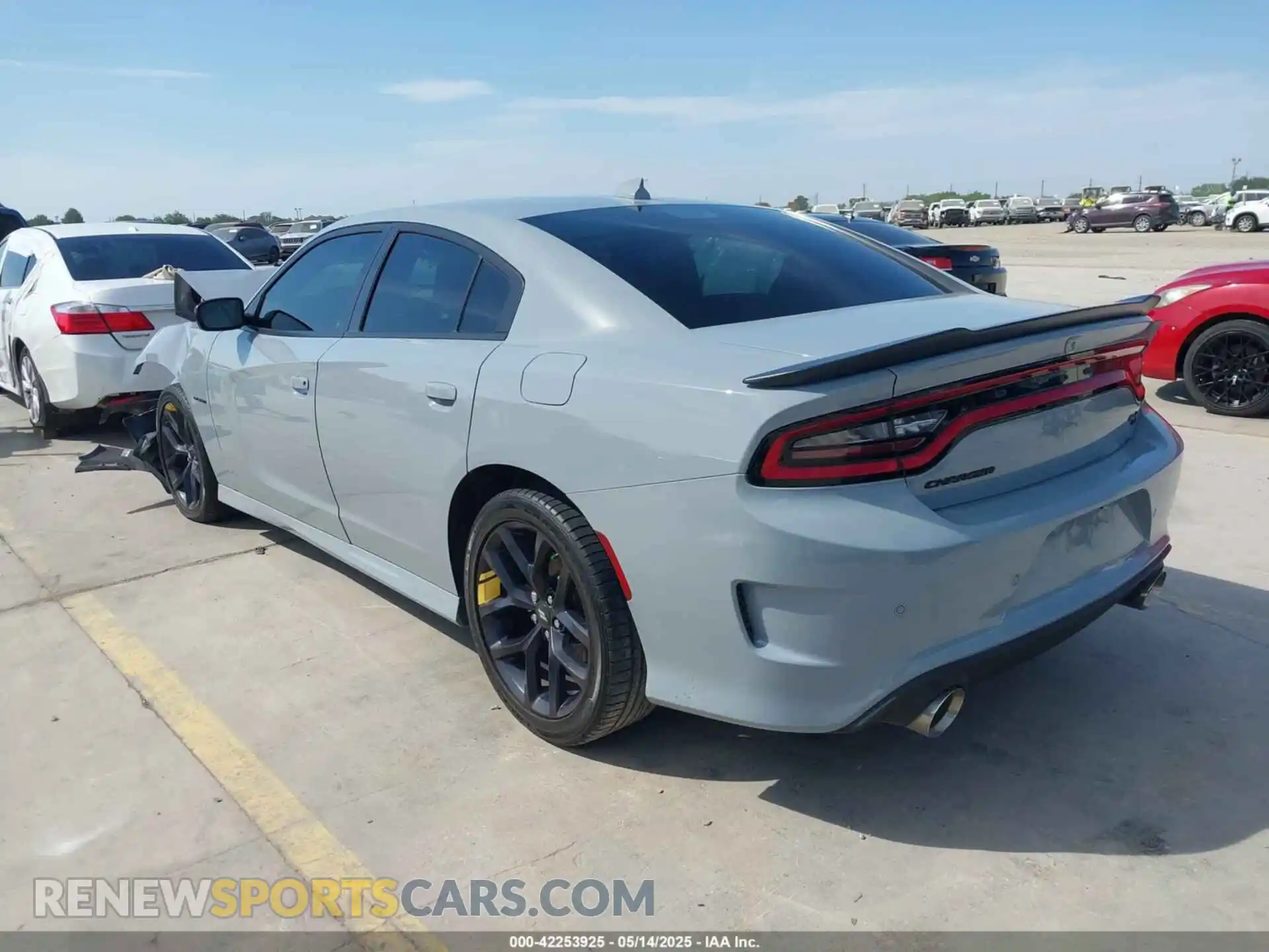 3 Photograph of a damaged car 2C3CDXCT0MH602127 DODGE CHARGER 2021