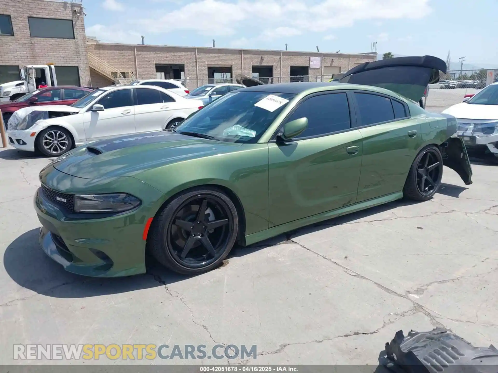 2 Photograph of a damaged car 2C3CDXCT0MH652199 DODGE CHARGER 2021
