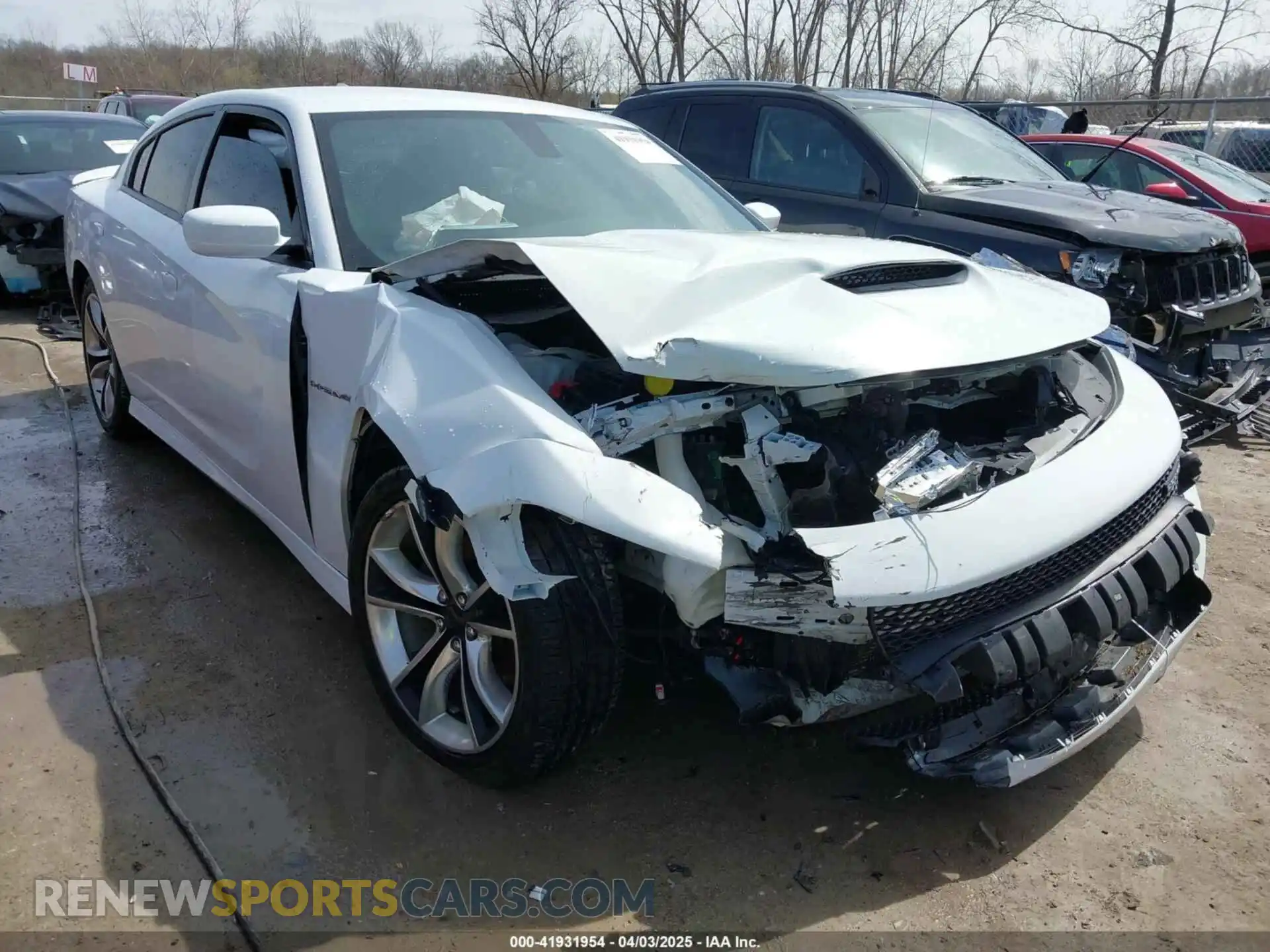 1 Photograph of a damaged car 2C3CDXCT1MH520679 DODGE CHARGER 2021