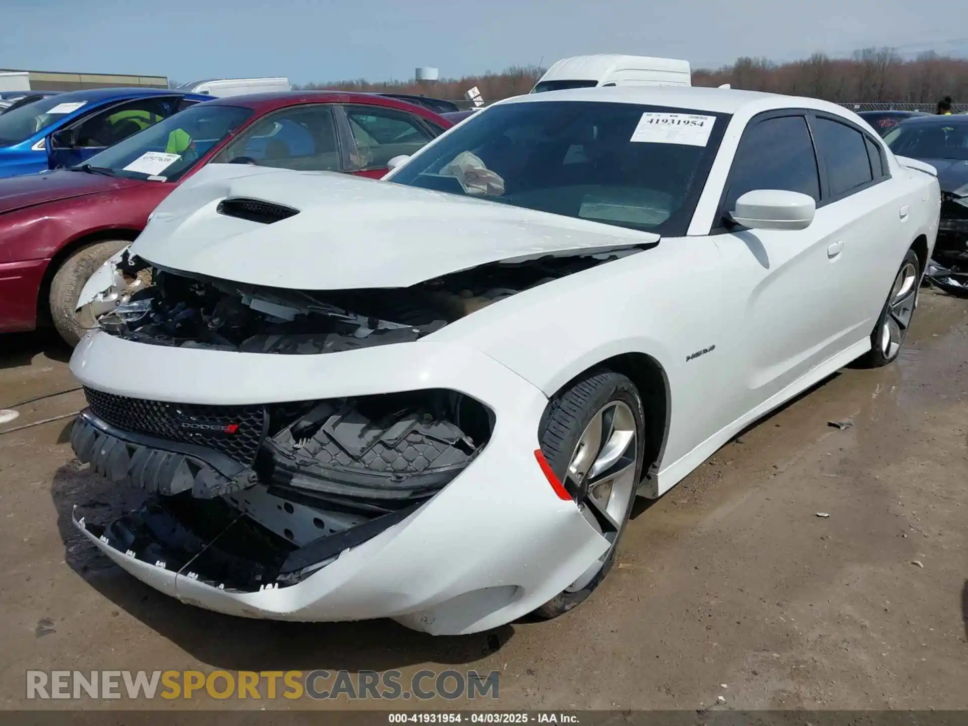 2 Photograph of a damaged car 2C3CDXCT1MH520679 DODGE CHARGER 2021