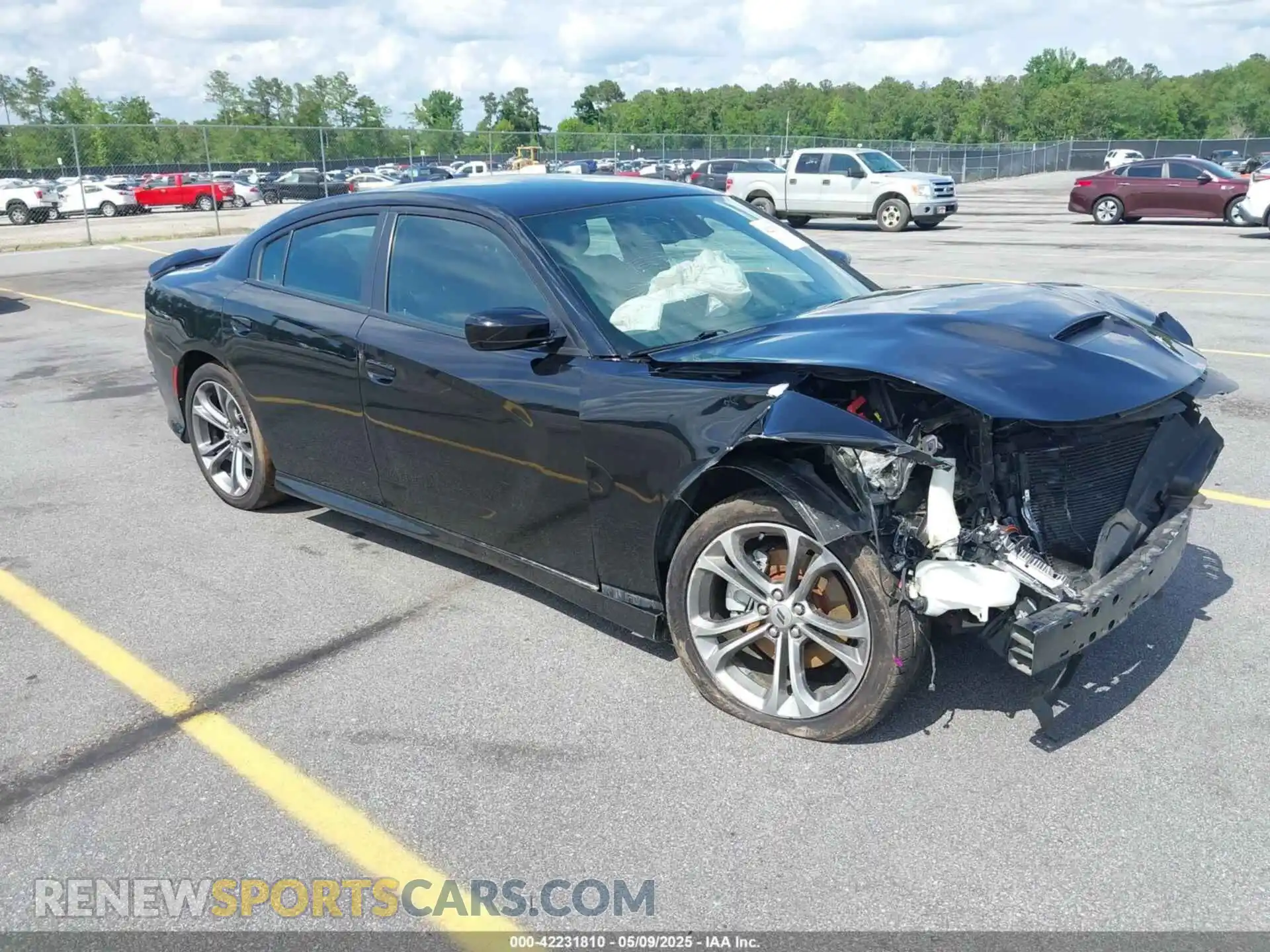 1 Photograph of a damaged car 2C3CDXCT1MH522111 DODGE CHARGER 2021