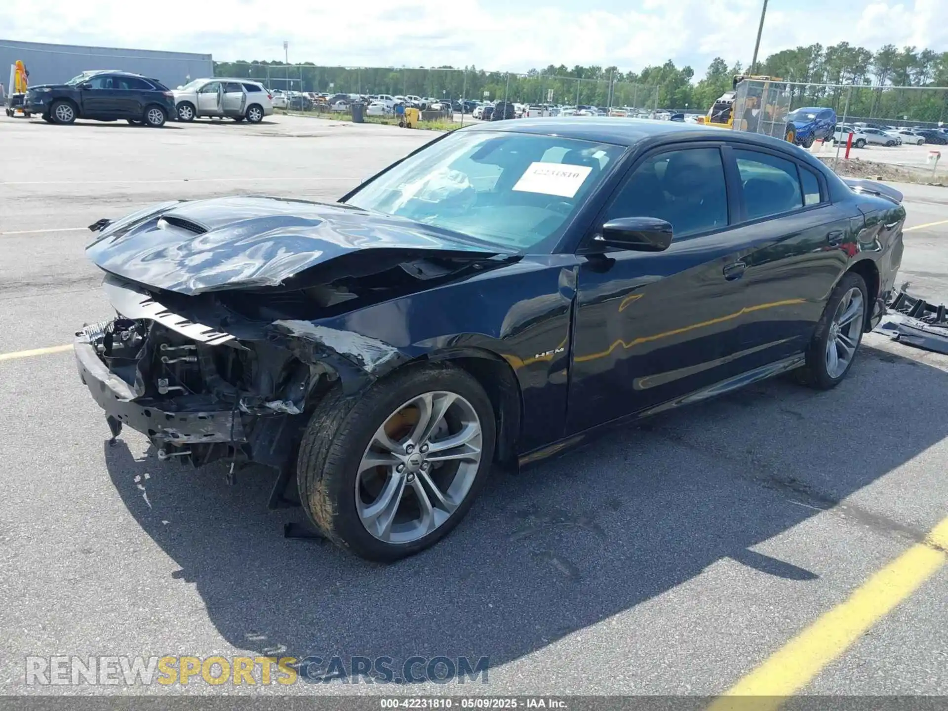 2 Photograph of a damaged car 2C3CDXCT1MH522111 DODGE CHARGER 2021