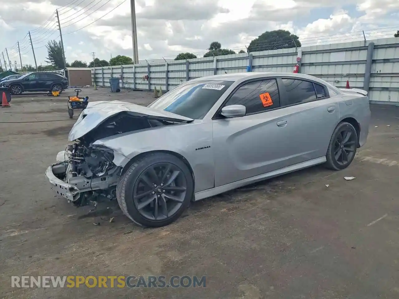 1 Фотография поврежденного автомобиля 2C3CDXCT1MH531679 DODGE CHARGER 2021